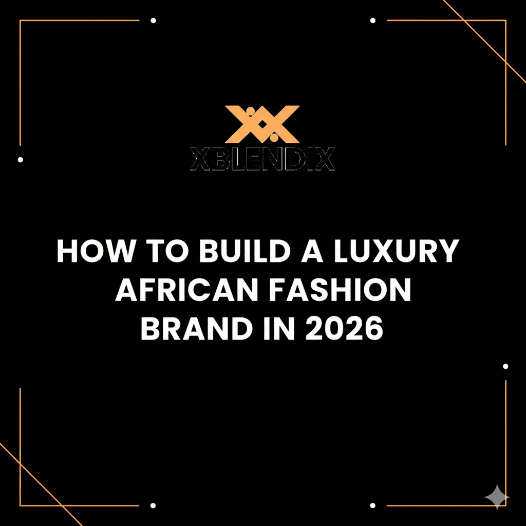 How to Build a Luxury African Fashion Brand in 2026